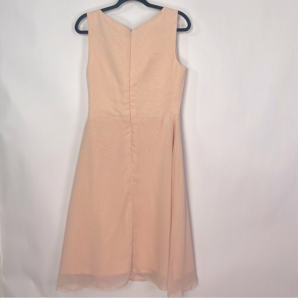 Women’s Pink A-Line Dress with Lace Shrug Sz 10 NWT - Picture 5 of 9